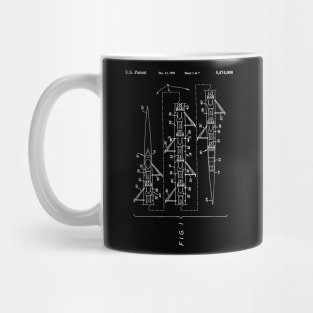 8 Man Rowing Shell Scull Patent, boat art Mug